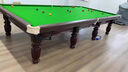猎钢狼【包安装】斯诺克英式台球桌钢库商用标准型桌球台室内家用成人 320cm 6腿 木库 高配款 实拍图