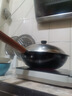 美的（Midea）铁锅炒锅 无涂层精铁炒菜锅 平底牛排煎锅家用燃气灶电磁炉通用 实拍图