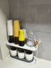 懒角落厨房置物架调料架台面收纳架油盐酱醋佐料多功能收纳 小号双层 实拍图