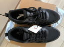 安踏运动鞋男鞋子男士秋冬季款皮网面拼接软底轻便减震跑步训练徒步鞋 【店长推荐皮网男鞋】黑武士-1 43 实拍图