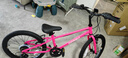 途锐达铝合金超轻儿童自行车6-12岁女孩脚踏车小学生女童单车20寸蔷薇粉 实拍图