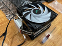 九州风神（DEEPCOOL）玄冰400V5PLUS CPU电脑散热器附带硅脂（镀镍4热管/双风扇/可超频220W/多平台支持） 实拍图