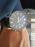 卡西欧（CASIO）商务休闲日韩手表男士太阳能闹钟防水钢带皮带石英腕表送男友礼物 EFB-530L-2A渐变表盘+秒表防水 实拍图