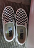 VANS范斯中性鞋Slip-On VR3低帮经典帆布鞋休闲鞋 一脚蹬 棋盘格 36.5 实拍图