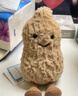 Jellycat趣味花生公仔安抚玩具潮玩食物蔬菜毛绒玩偶圣诞节生日礼物 趣味花生礼盒装 One Size 实拍图