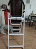 熊居 梯子家用折叠室内楼梯人字梯多功能加厚碳钢步梯爬梯便携 升级安全卡扣*白色四步梯 实拍图