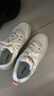 特步（XTEP）门店同款板鞋夏季新款休闲鞋舒适百搭小白鞋柔软舒适轻便鞋子女鞋 白沙灰/帆白0039 37 实拍图