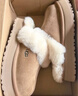 UGG秋季女士经典舒适厚底毛拖包头休闲懒人毛毛鞋勃肯鞋 1122550 SAN | 沙色 37 实拍图