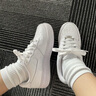 耐克NIKE板鞋女空军一号AF1 AIR FORCE 1运动鞋DD8959-100白36.5 实拍图