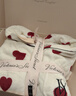 维多利亚的秘密 田曦薇同款 宅度假法兰绒暖舒绒柔软舒适秋冬套装睡衣礼物 5P8Q心动白 11256805 S 实拍图