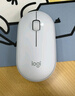 罗技（Logitech）LOGITECH PEBBLE鼠标 无线蓝牙鼠标 办公静音鼠标 女性鼠标对称鼠标 鹅卵石造型 米白色 实拍图