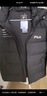 FILA 斐乐官方情侣羽绒服2025年冬时尚休闲连帽上衣男女同款保暖外套 实拍图