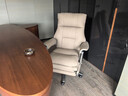 顾全老板椅座椅通风按摩办公椅人体工学椅家用电脑椅可躺M031TD浅咖 实拍图