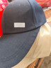【热巴同款】加大棒球帽帽子男女大头围显脸小春夏字母百搭棒球帽 【米色+黑色】2个-侧标 实拍图