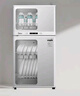 美的（Midea）消毒柜家用 餐具碗柜碗筷消烘一体机 小型立式 婴儿奶瓶 77L三层 高温二星级 【国家补贴】80G05 实拍图