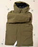 优衣库男装女装高级保暖羽绒茄克冰雪羽绒户外连帽外套477136 56 橄榄色 XL /180/108B 实拍图