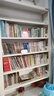 阿格贝贝图书馆书架钢制家用书柜落地置物架客厅卧室多层储物架至尊版 至尊版2米高1.2米宽白色主架 实拍图