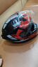 NEVA3C认证摩托车头盔男女DOT电动车揭面盔四季通用双镜片安全盔 可安装蓝牙耳机 实拍图