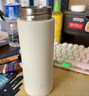 米家 保温杯 316不锈钢水杯 男女士杯子 大容量茶杯便携 350ml白色 实拍图