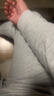 海澜之家保暖内衣男士秋衣秋裤男100%纯棉抗菌防螨秋冬季内衣圆领保暖套装 100%纯棉抗菌防螨-深麻灰 3XL /185(体重170-190斤) 实拍图