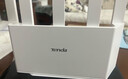 Tenda腾达路由器【千兆WiFi6+穿墙王】无线AX3000信号增强家用放大器Mesh国家补贴金榜一名云霄白立式 实拍图