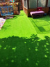 假草皮仿真草坪绿色地毯户外人造塑料人工仿生室外隔热围挡足球场 2厘米新升级加密优质春草 【1米宽/1米长】需要几米长拍几米（整卷25米） 实拍图