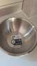 茶花304不锈钢厨房专用汤盆菜盆加厚食品级材质防摔洗菜盆面盆 20cm 实拍图