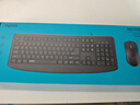 雷柏（Rapoo）NX1720 104键有线键盘鼠标套装 全尺寸笔记本电脑台式机办公键鼠套装 防溅洒设计一体式掌托 黑色 实拍图