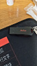 朗科（Netac）8GB USB2.0 U盘U196 黑旋风车载电脑两用闪存盘 黑红色小巧迷你加密U盘 实拍图