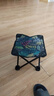 爆品椅子板凳小椅子户外钓椅马扎钓鱼便捷多功能超轻四角凳子马扎 户外小马扎-枫叶蓝色 实拍图