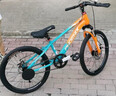 凤凰山地自行车男女变速山地车碟刹青少年儿童自行车学生单车 星际 橙蓝【单速+辐条轮】 22寸【适合130-170cm】 实拍图