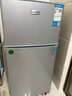 志高（CHIGO）小冰箱迷你小型家用冷藏冷冻两用宿舍出租房用双门办公室电冰箱节能省电 【一级能效】98L银色【三天约一度电】 实拍图