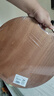 美厨（maxcook）乌檀木砧板菜板 圆形整木加厚案板和面板 33*33*3cm 中号MCPJ8277 实拍图