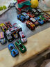 儿童合金回力小车迷你金属越野车小汽车模型玩具收纳桶铁皮车礼物 随机款式铁皮合金车1只 实拍图