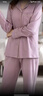 浪莎睡衣女士纯棉春秋季长袖长裤可外穿两件套家居服冬款大码套装 实拍图
