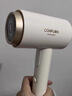 康夫（CONFU）2亿负离子电吹风机宿舍家用大风力护发小型折叠大功率国家补贴吹风筒1600W KF-3153白 实拍图