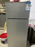 新飞冰箱小型租房用 一级能效冷 藏冷冻两用1-2人家用小冰箱 出租房双门电冰箱办公室两门 86A138LS 银色一级能效【高性价比】 实拍图