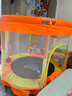 曼迪卡威蹦蹦床室内家用儿童1-3-10岁宝宝砰砰跳跳床小孩蹭蹭床玩具礼物 1.2米 撞色烤漆单杠款橙承重700斤 加厚护网/吸盘静音防滑腿 实拍图