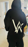 沃斯梵艾伦沃克男连帽Alan Walker卫衣同款Faded艾兰沃克外套春秋季薄款 E款 黑 需要加绒请备注 L 实拍图