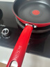 特福（Tefal）国标I级不粘锅平底锅 有钛强化煎锅牛排煎蛋锅 燃气灶电磁炉通用 2-3人【原装锅铲+锅盖】 26cm 实拍图