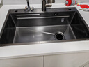 四季沐歌（MICOE）厨房水槽大单槽 304不锈钢洗菜盆纳米抗菌洗菜池洗碗盆 福禄盆L7【加厚5mm面板】75*46 A款 实拍图