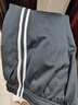 361°儿童夏季薄款长裤男童卫裤运动长裤女童秋冬保暖中大童休闲长裤 经典黑3501-男童【加绒】 130 实拍图