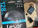 雷克沙（Lexar）128GB TF（MicroSD）存储卡 V30 A2 读160MB/s 游戏机平板行车监控录像内存卡 4K超清拍摄（BLUE） 实拍图
