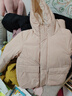 优衣库童装男童女童高性能复合连帽外套/保暖厚衣服473309 11 粉红色 130 实拍图