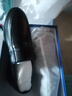 意尔康皮鞋秋季商务休闲套脚皮鞋舒适牛皮中老年爸爸鞋 97689W 黑色 40 实拍图