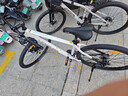 沃雷顿（VORLAD）山地自行车红日300碟刹禧玛诺24速可锁死前叉男士女士通勤单车 白银色27.5*17寸（身高170-185） 实拍图