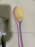 爱染日本洗澡刷搓澡刷搓背刷长柄软毛沐浴刷去角质身体刷按摩刷后背清 1个粉色 实拍图