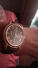 正品男士手表高档休闲石英表简约气质男表皮带高颜值罗马时尚腕表 咖啡色指挥官款 实拍图
