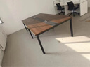YOE.FTY会议桌长方形简约会议长条桌培训桌办公桌工作台大小型会议室桌椅 2.0*1.0米会议桌 实拍图