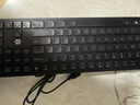 惠普（HP）K241L办公剪刀脚轻薄办公键盘 104全键有线键盘 剪刀脚轻音笔记本电脑外接台式家用办公打字用 实拍图